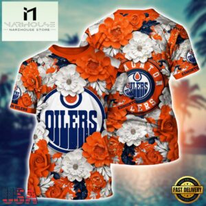 NHL Edmonton Oilers NHL 3D Unisex T Shirt