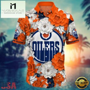 NHL Edmonton Oilers NHL Hawaiian Shirt