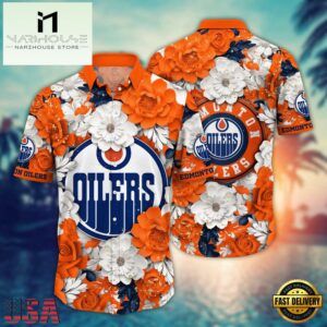 NHL Edmonton Oilers NHL Hawaiian Shirt