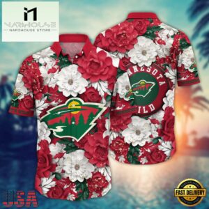 NHL Minnesota Wild Hawaiian Shirt