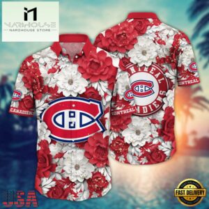 NHL Montreal Canadiens Hawaiian Shirt