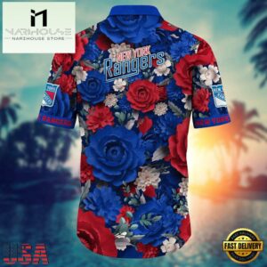 NHL New York Rangers Hawaiian Shirt
