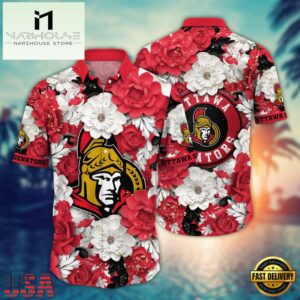 NHL Ottawa Senators Hawaiian Shirt