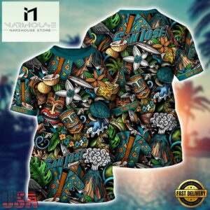 NHL San Jose Sharks 3D Unisex T Shirt