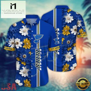 NHL St. Louis Blues Hawaiian Shirt