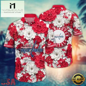 NHL Washington Capitals Hawaiian Shirt