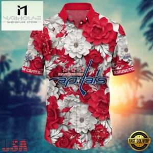 NHL Washington Capitals Hawaiian Shirt