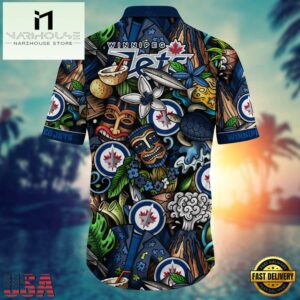NHL Winnipeg Jets Hawaiian Shirt , Vintage Hawaiian Shirts 5 NHL Winnipeg Jets Hawaiian Shirt