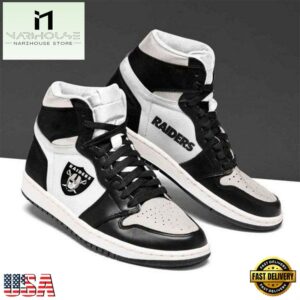 Oakland Raiders Nfl Football Air Jordan Shoes Sport Sneaker Boots For Men Women