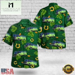 Ocean Isle Beach, North Carolina, Grissettown-Longwood Fire Rescue, St Patrick's Day Hawaiian Shirt