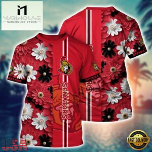 Ottawa Senators NHL 3D Unisex T Shirt