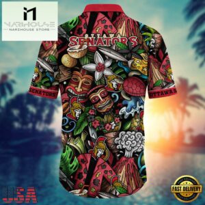 Ottawa Senators NHL Summer Hawaiian Shirt