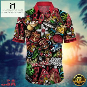 Ottawa Senators NHL Summer Hawaiian Shirt