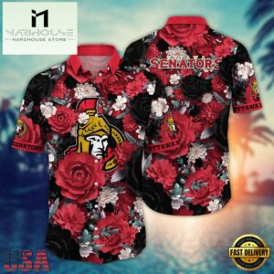 Ottawa Senators NHL Team Hawaiian Shirt