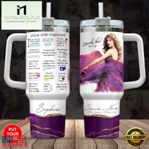 Personalized Name Taylor Swift 40oz Stanley Tumbler