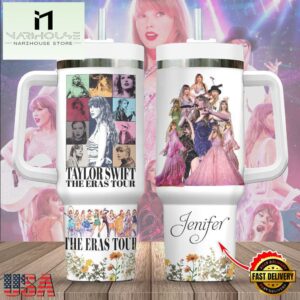 Personalized Name Taylor Swift One Love The Eras Tour 40oz Stanley Tumbler
