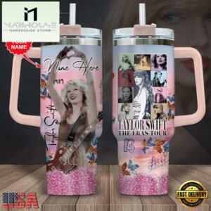 Personalized Name Taylor Swift The Eras Tour 40oz Stanley Tumbler