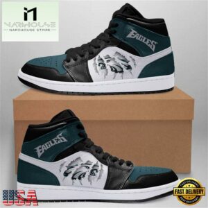 Philadelphia Eagles Nfl Air Jordan Shoes Sport Sneaker Boots Shoes For Men Women