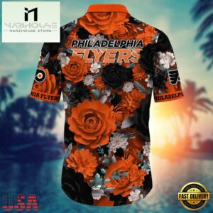 Philadelphia Flyers NHL Mens Hawaiian Shirt