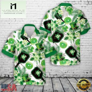 Pickleball Green St Patrick's Day Hawaiian Shirt