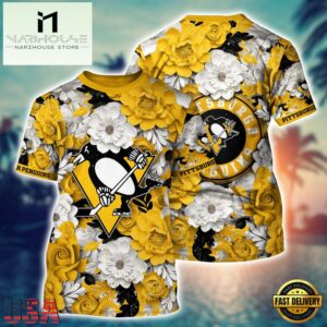 Pittsburgh Penguins NHL 3D Unisex T Shirt