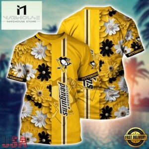 Pittsburgh Penguins NHL 3D Unisex T Shirts