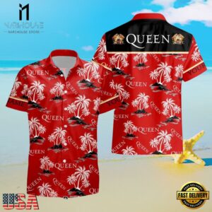Queen Band Island Majesty Custom Hawaiian Shirt