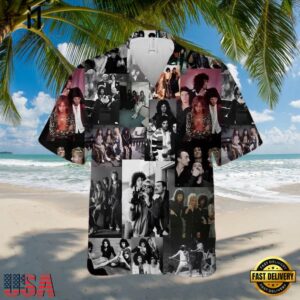 Queen Band Photo Collage Hawaiian Shirt