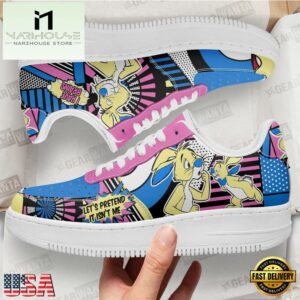 Rabbit Winnie The Pooh Air Force 1 Shoes Gift For Men Women