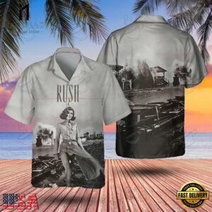 Rush Music Band Permanent Waves Hawaiian Shirt
