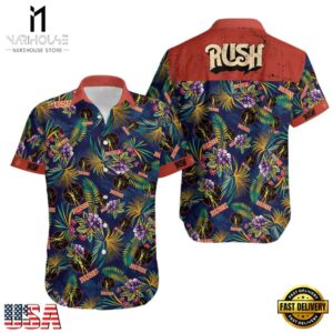 Rush Music Band Tropical Paradise Tour Edition Hawaiian Shirt