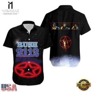 Rush Rock Band 2112 Album Hawaiian Shirt