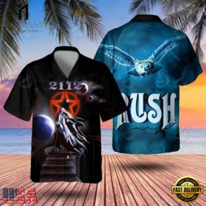Rush Rock Band 2112 Art Hawaiian Shirt
