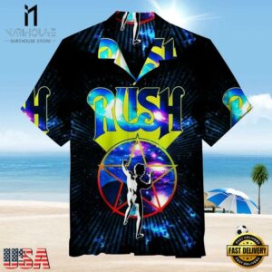 Rush Rock Band Cosmic Star Hawaiian Shirt