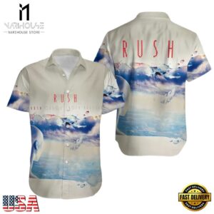 Rush Rock Band Grace Under Pressure Album Hawaiian Shirt