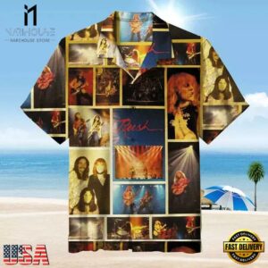 Rush Rock Band Live Chronicles Hawaiian Shirt
