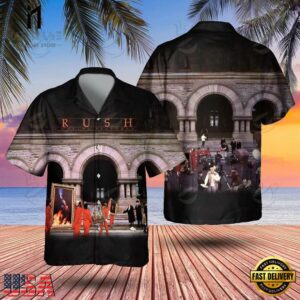 Rush Rock Band Moving Pictures Hawaiian Shirt