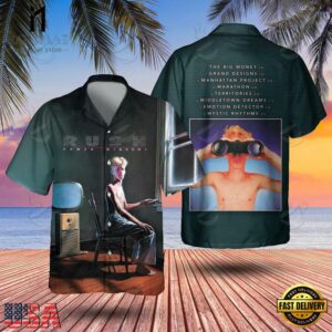 Rush Rock Band Power Windows Summer Hawaiian Shirt