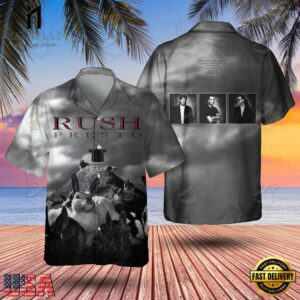 Rush Rock Band Presto Hawaiian Shirt