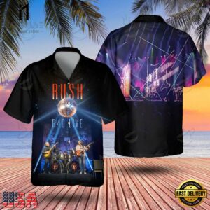 Rush Rock Band R40 Live Hawaiian Shirt