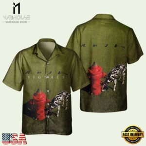 Rush Rock Band Signals Hawaiian Shirt