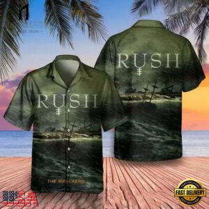 Rush Rock Band The Wreckers Album Hawaiian Shirt