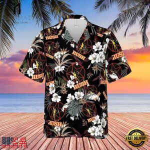 Rush Rock Band Tropical Tribute Hawaiian Shirt