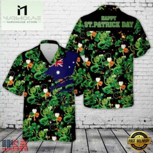 Saint Patrick's Day Australia Hawaiian Shirt
