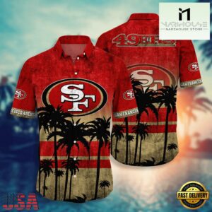San Francisco 49ers NFL Team Hawaiian Shirt