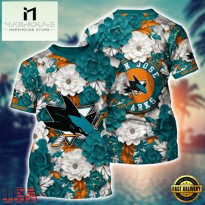 San Jose Sharks NHL 3D Unisex T Shirt