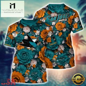 San Jose Sharks NHL 3D Unisex T Shirts