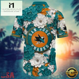 San Jose Sharks NHL Hawaiian Shirt