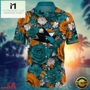 San Jose Sharks NHL Hawaiian Shirts