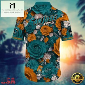 San Jose Sharks NHL Hawaiian Shirts